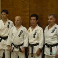 06_Kuda Shinshii mit der Delegation aus Europa, Sensei Karl-Heinz Johna, Achim Hecktor und Marwin Hamadeh